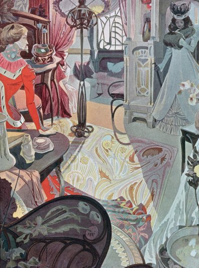 The Visit by Georges de Feure